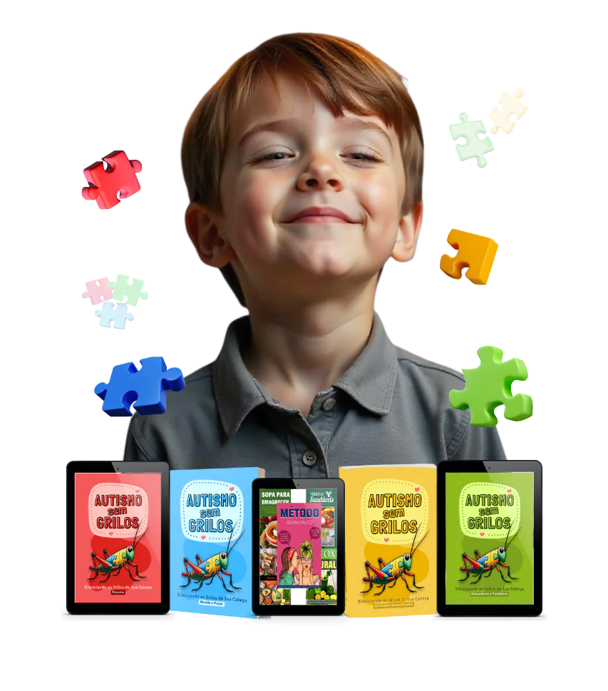 Melhore o desenvolvimento do seu filho com autismo! Kit com +1500 atividades para TEA, TDAH, dislexia, 4 ebooks, 6 bônus exclusivos, neurociência aplicada, jogos educativos e receitas sem glúten. Acesse já e comece a mudança!